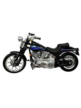 Maisto Die-Cast Harley Davidson Electra Glide Motorcycle Model Plastic 5" long